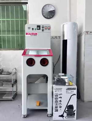 集结磨料抛光集尘一体化